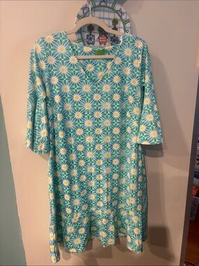 KATHERINE WAY DAISY PRINT DRESS